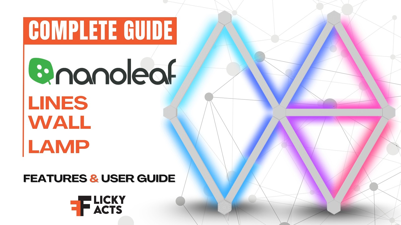 Руководство пользователя настенного светильника Nanoleaf Lines | Функции и инструкция по настройке