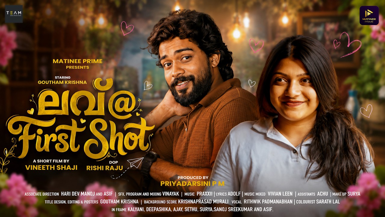 Love at First Shot | Goutham Krishna | Vineeth Shaji | Matinee Prime