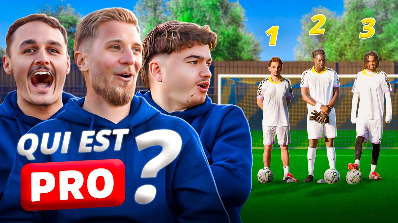 DEVINE QUI EST LE JOUEUR PRO ! (Ft. Diego et Aubin)