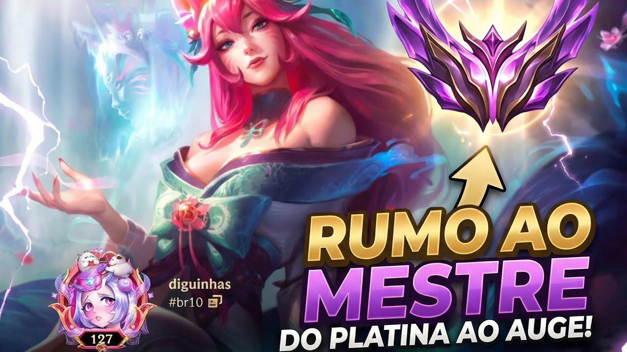 Uma partida de wild rift bora subir do platina ao mestre