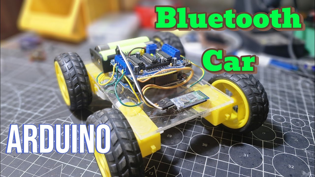 How To Make Bluetooth Controlled Car With Arduino || DIY Projects