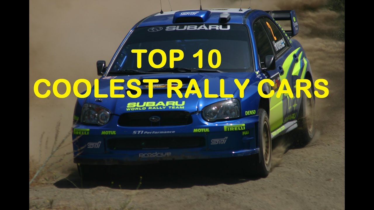 Top 10 Coolest Rally Cars