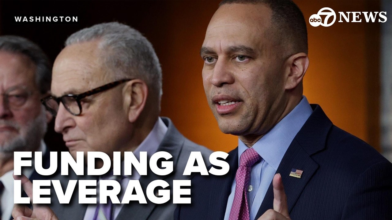 Dems use immigration funding as leverage  Will this work