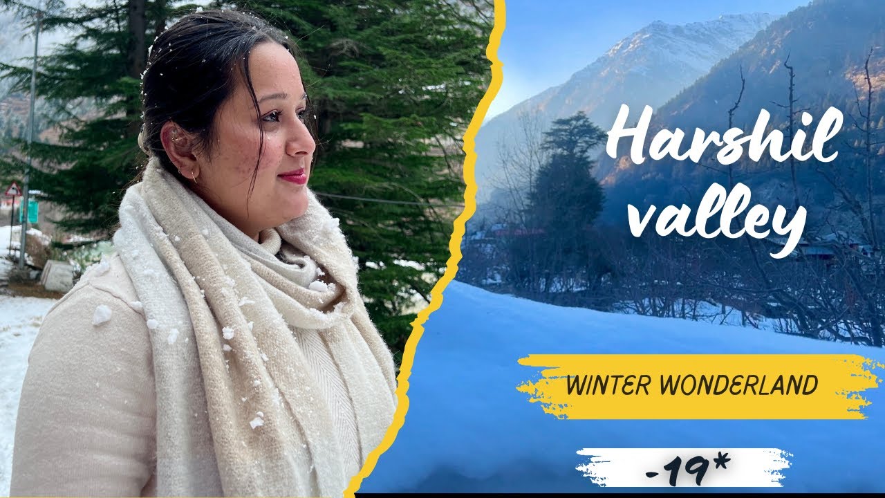 Harshil Valley -The mini Switzerland of india #winterharshil #gangotri