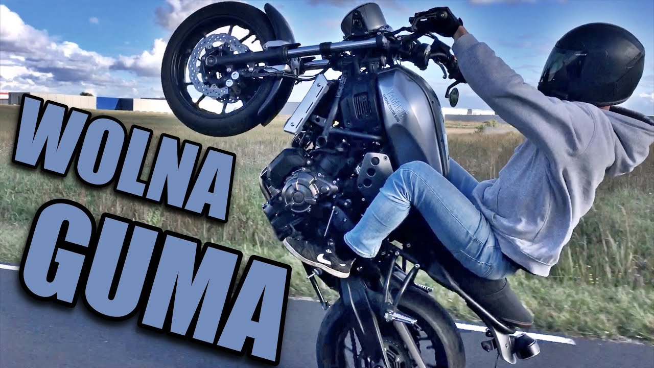 Jak OPANOWAĆ WHEELIE - wolna guma school.
