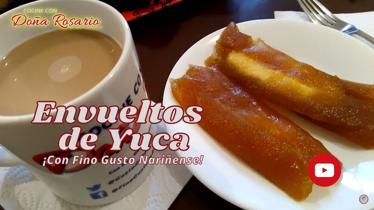 ENVUELTOS DE YUCA por Rosario Narváez Rivadeneira