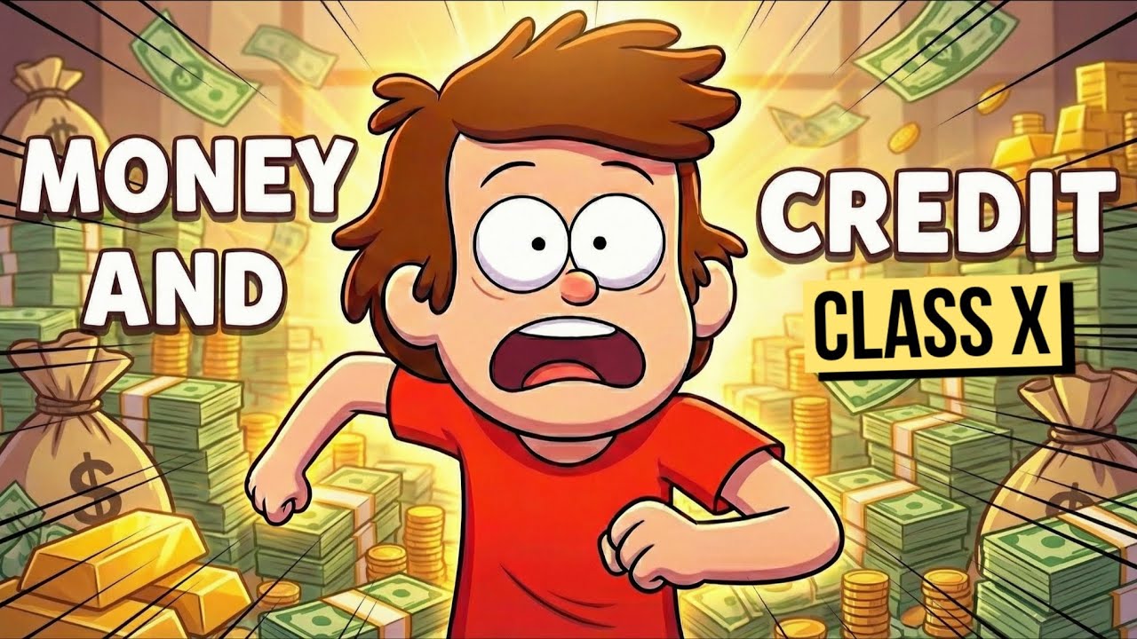 Money and Credit Class 10 Economics full chapter (Animation) | Class 10 Economics Chapter 3 | CBSE