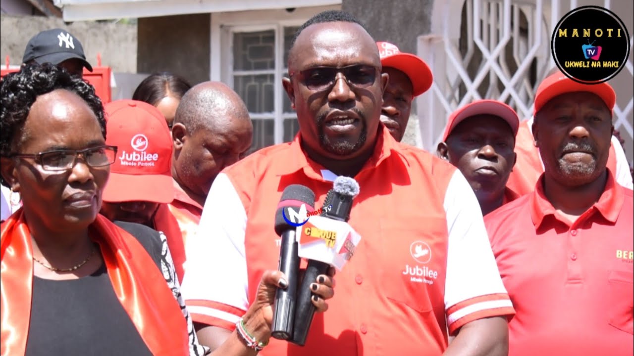 Nakuru Jubilee Party Leadership speaks after Uhuru Kenyatta & Fred Matiang'i make party changes
