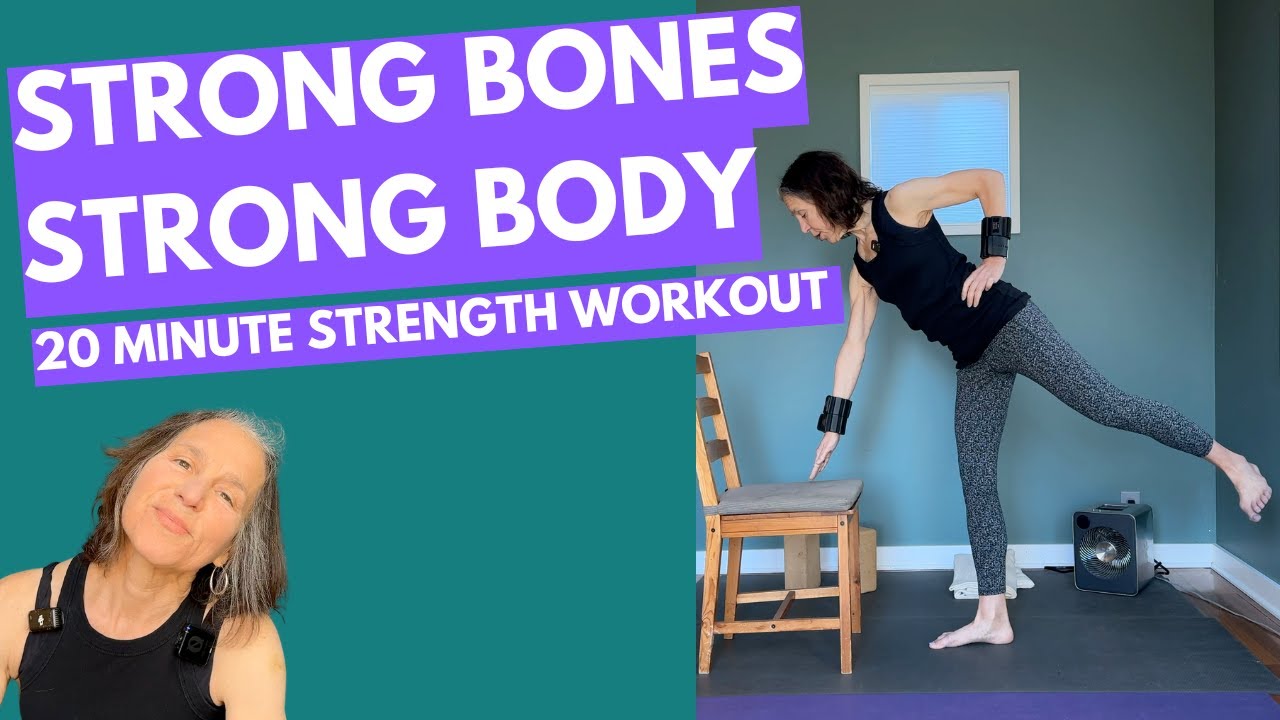 Beginner Strength for Bone Health l Workout For Osteopenia, Osteoporosis and Bone Density