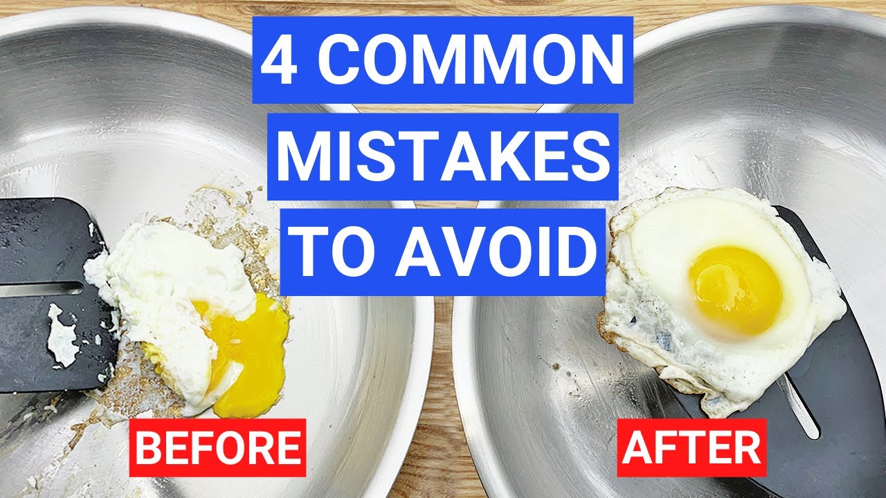 Food Sticking to Stainless Steel Pans? 4 Common Mistakes to Avoid