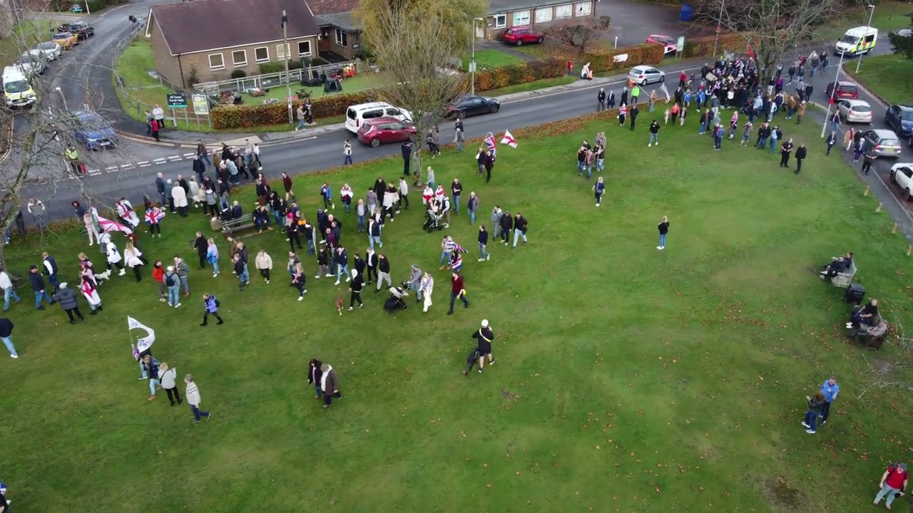 Crowborough Army Training Camp Protest