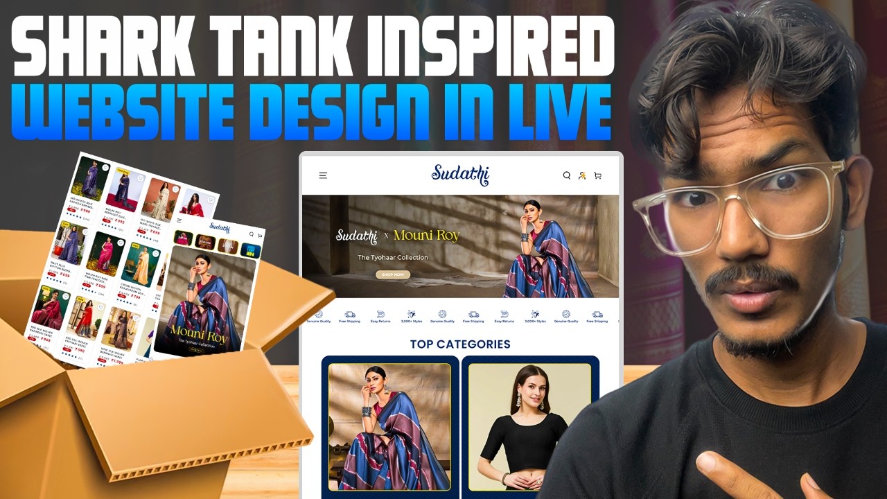 🔴 Live: How To Create a Shark Tank Inspired eCommerce Website in 2026 (Step-by-Step Guide)