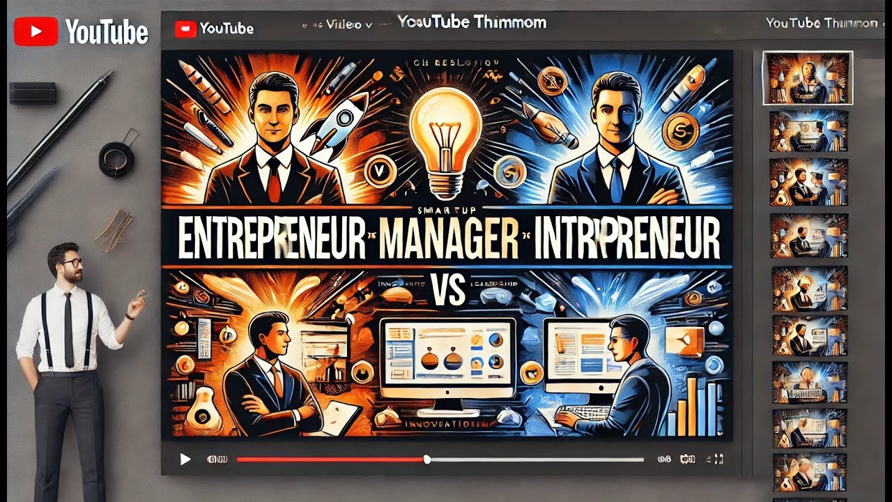 Entrepreneur vs Manager vs Intrapreneur: Key Differences & Real-Life Examples