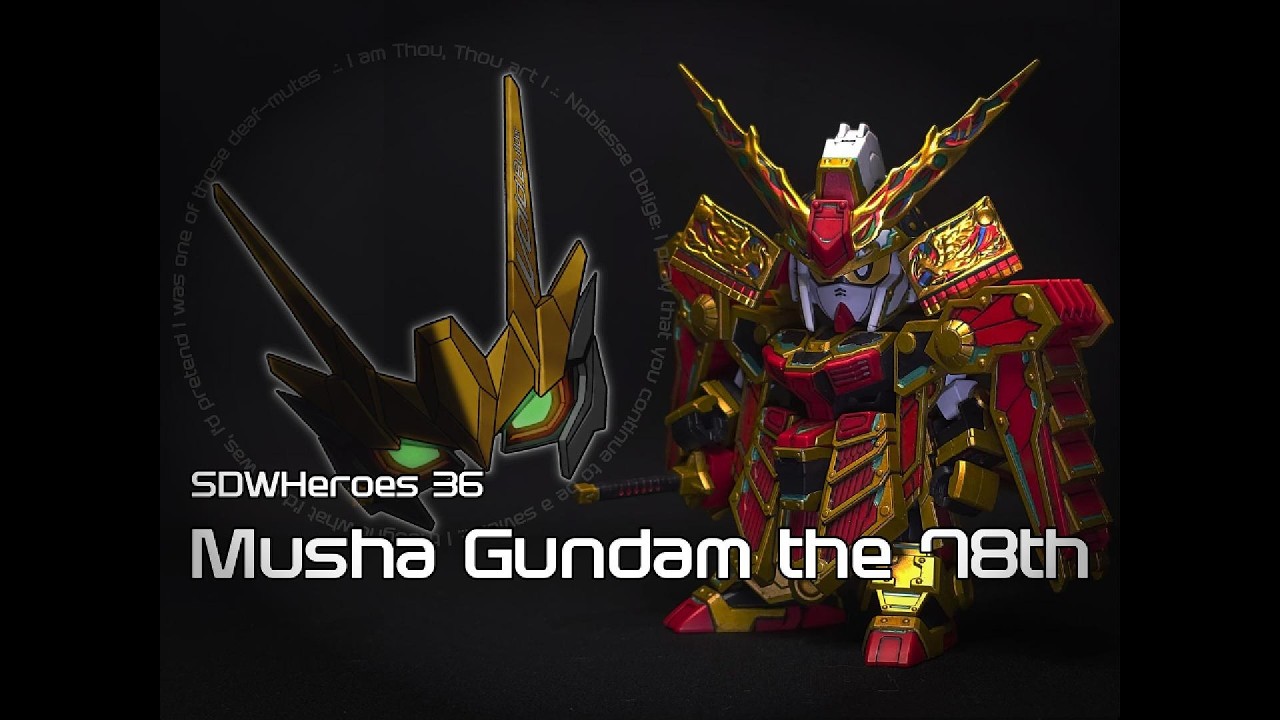 SDWHeroes #36 Musha Gundam The 78th