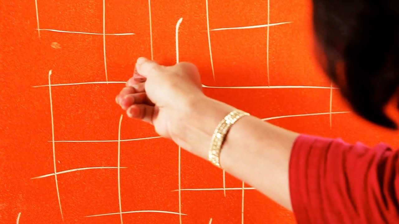 How to Do Sgraffito Painting | Paint Techniques
