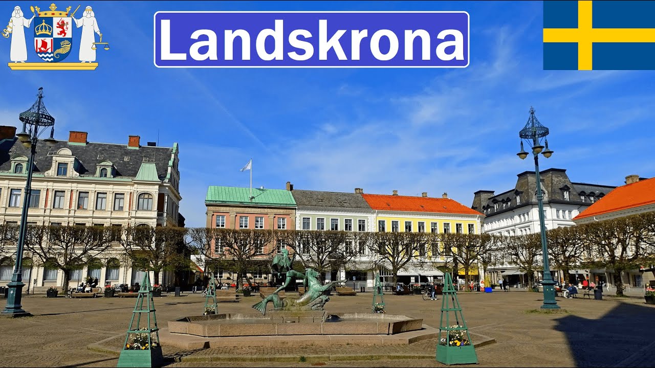 🇸🇪 Sweden, Landskrona Walking Tour 2025 [4K]