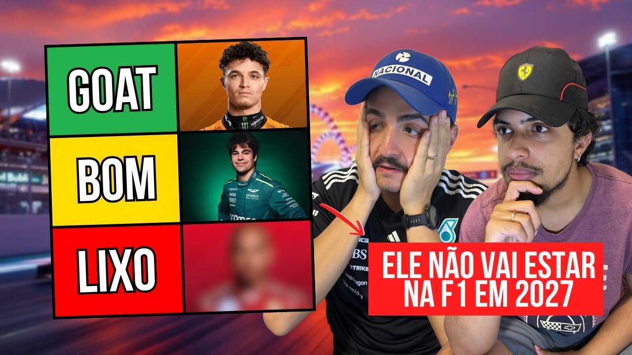 Tierlist: MELHORES e PIORES Pilotos da F1 em 2026