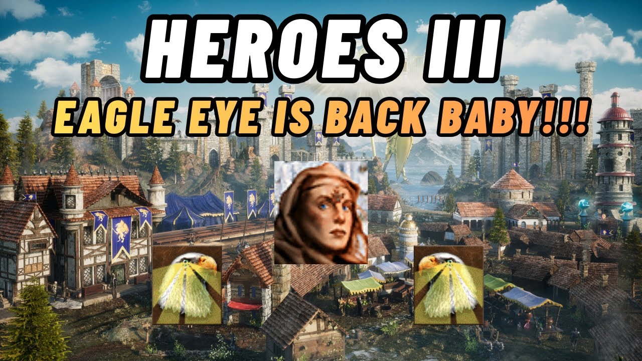 Heroes 3 - Eagle Eye IS BACK BABY !!! 1v7 On Impossible 200% Only Eagle Eye Allowed!!!