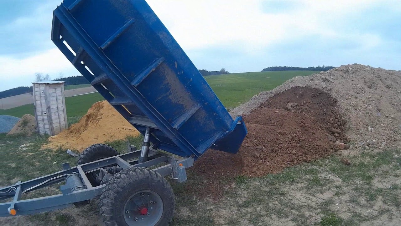 Zetor Proxima 70 + Vlečka (Odvoz hlíny 2017)