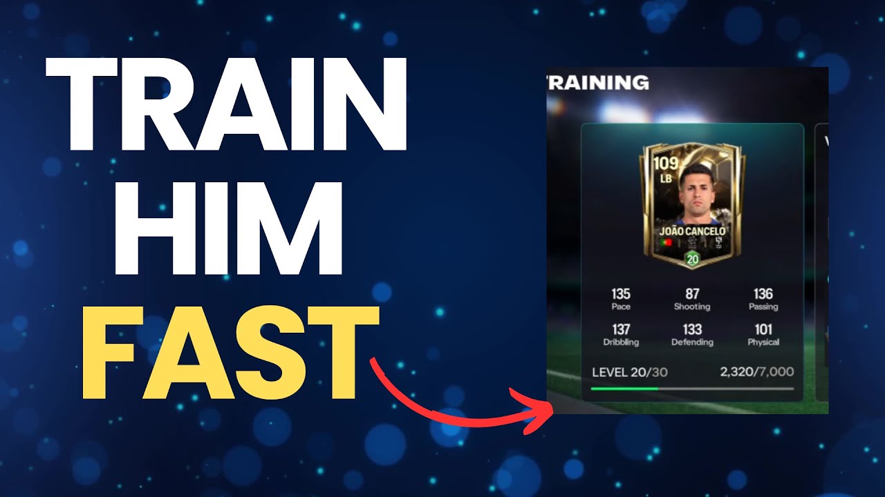 Lets Train Player Fast | FC Mobile | From a Caring Friend 😊