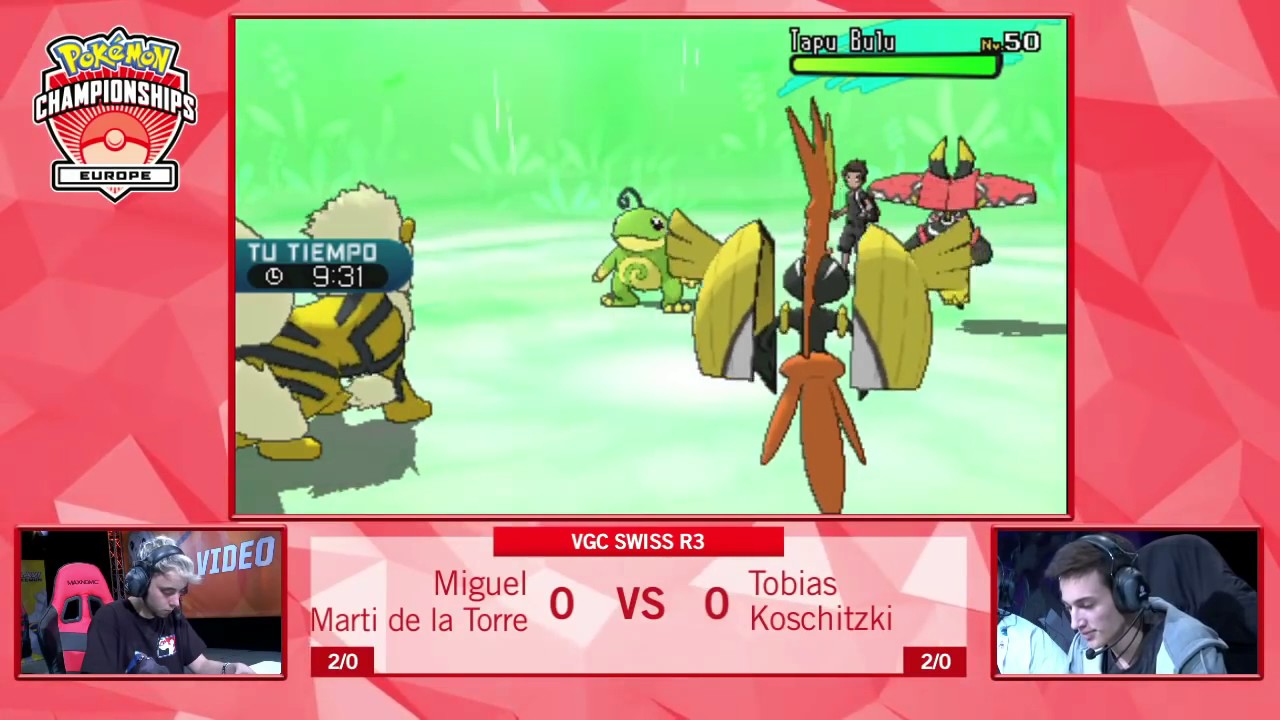 Miguel Martí de la Torre vs Tobias Koschitzki - Pokemon VGC 2017 EIC