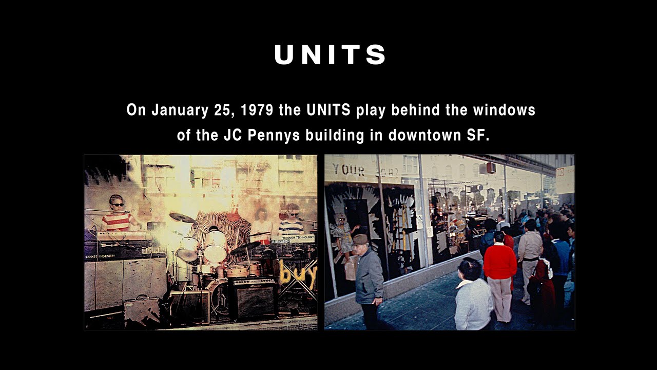 UNITS - live Windows Performance 1979