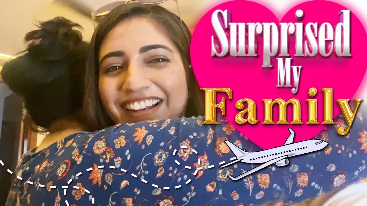 Surprise visit to home - Surprised my family - Delhi Vlog