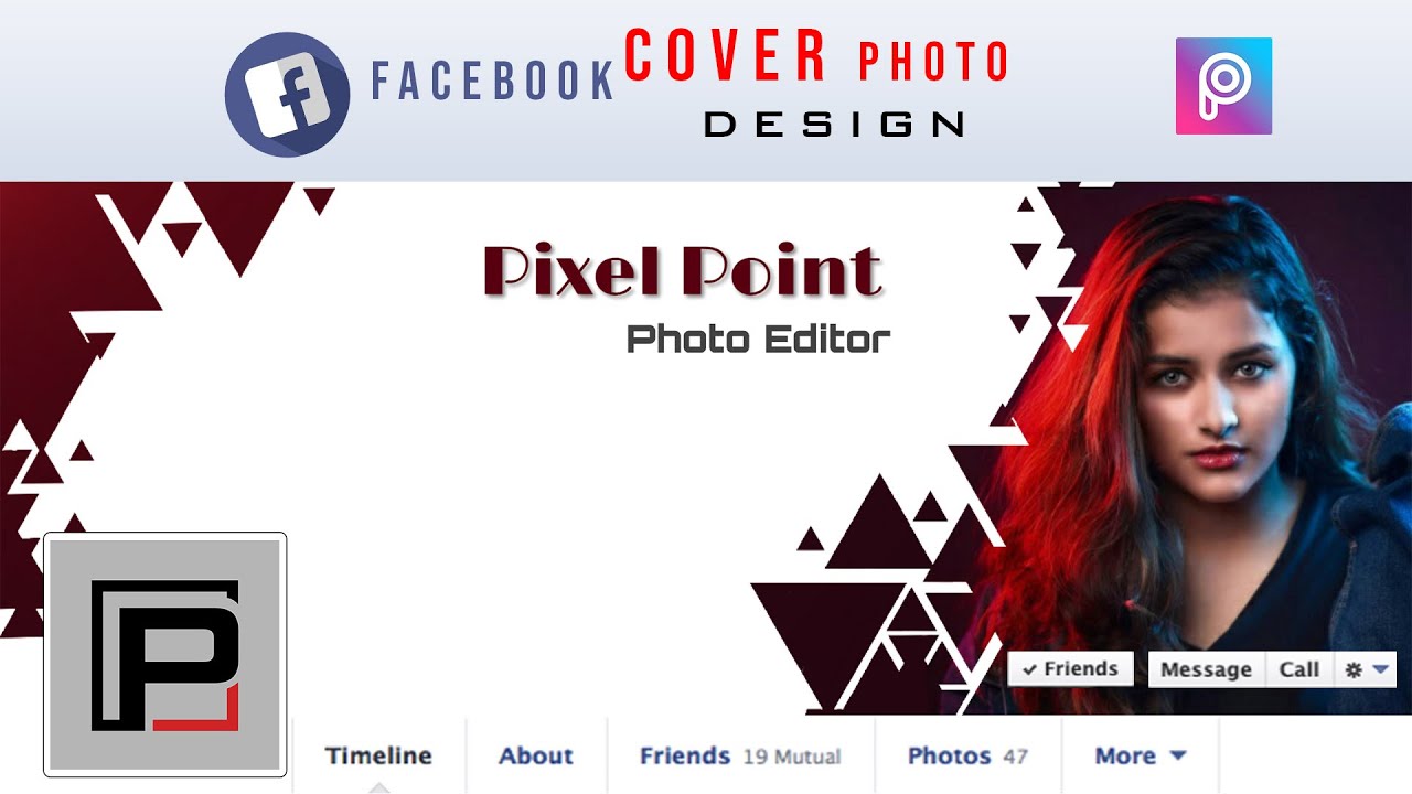 How to make a stylish Facebook cover photo with Picsart | Mobile Tutorial | PicsArt