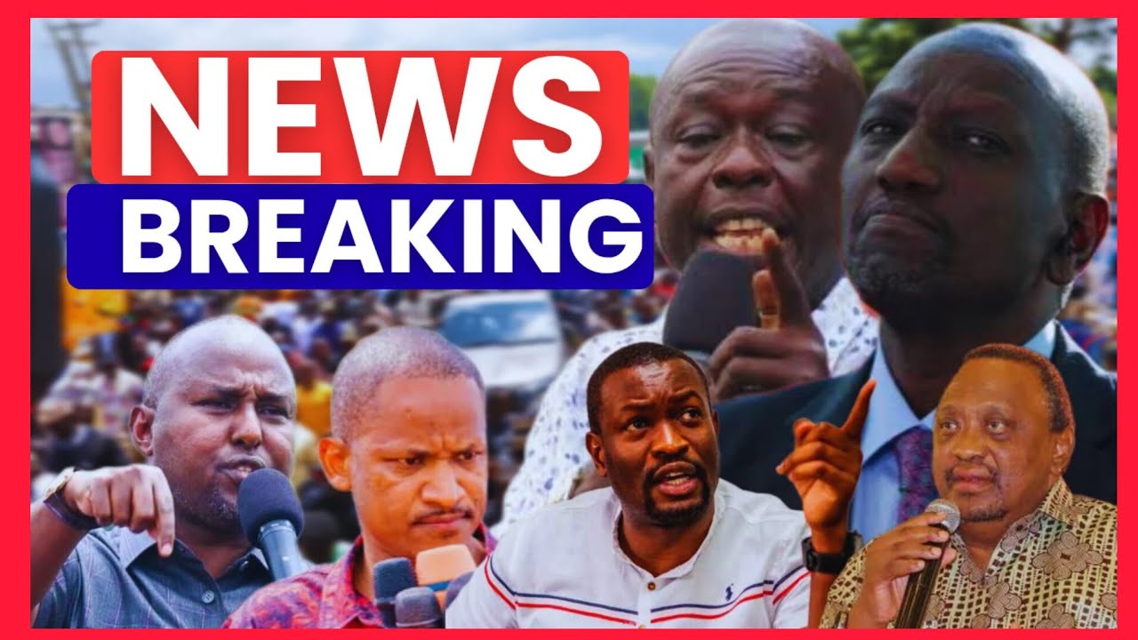 Gachagua DRAMATIC Attack SCENES Ends in CHAOS as RUTO Guards CAPTURED STRIKING Back UHURU Blown Away