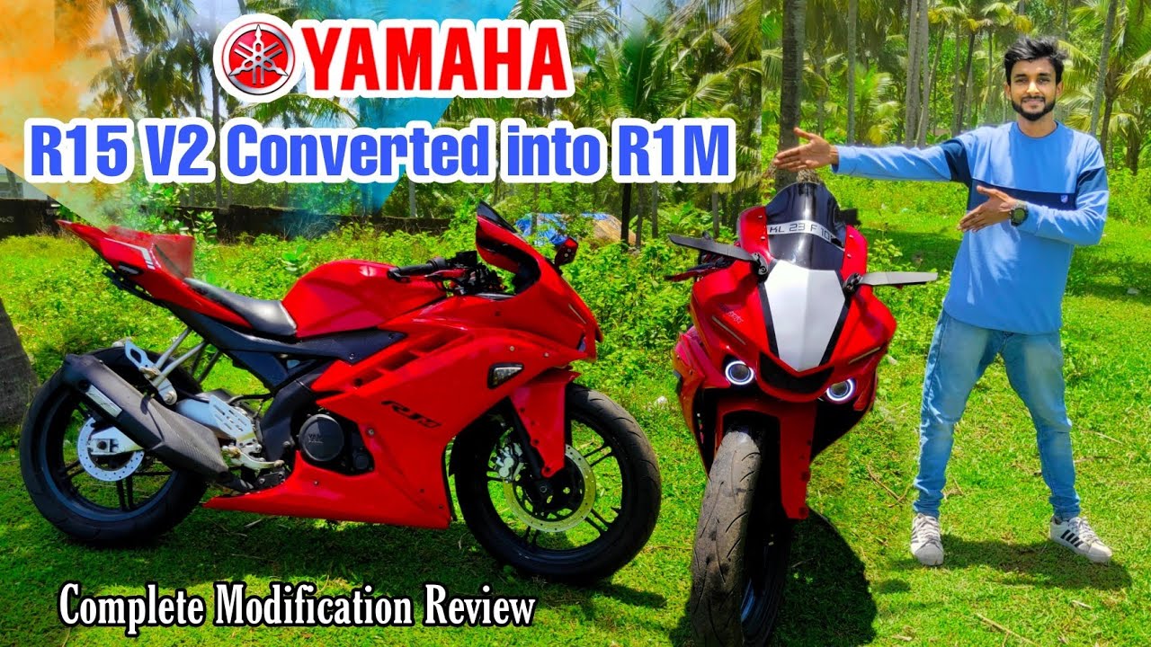 Yamaha R15 V2 Modified to R1M