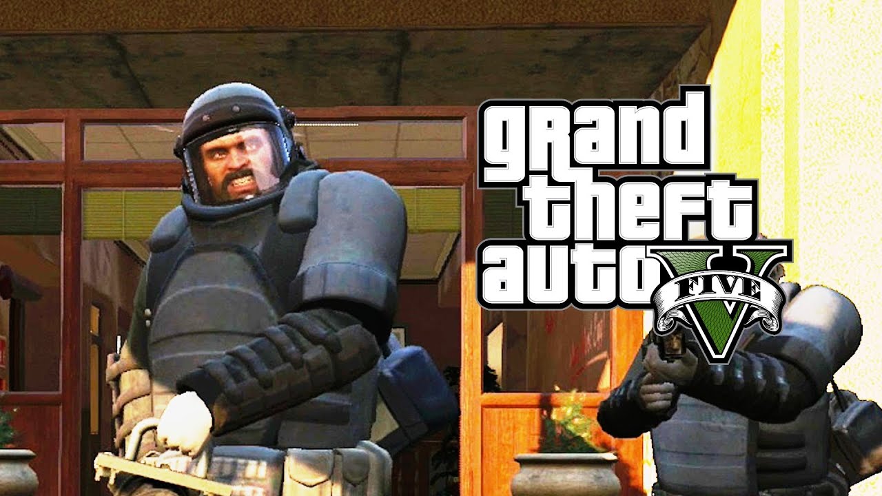 GTA V #37 - Épico Roubo ao Banco em Equipe!!! (GTA 5 em Português PT-BR)