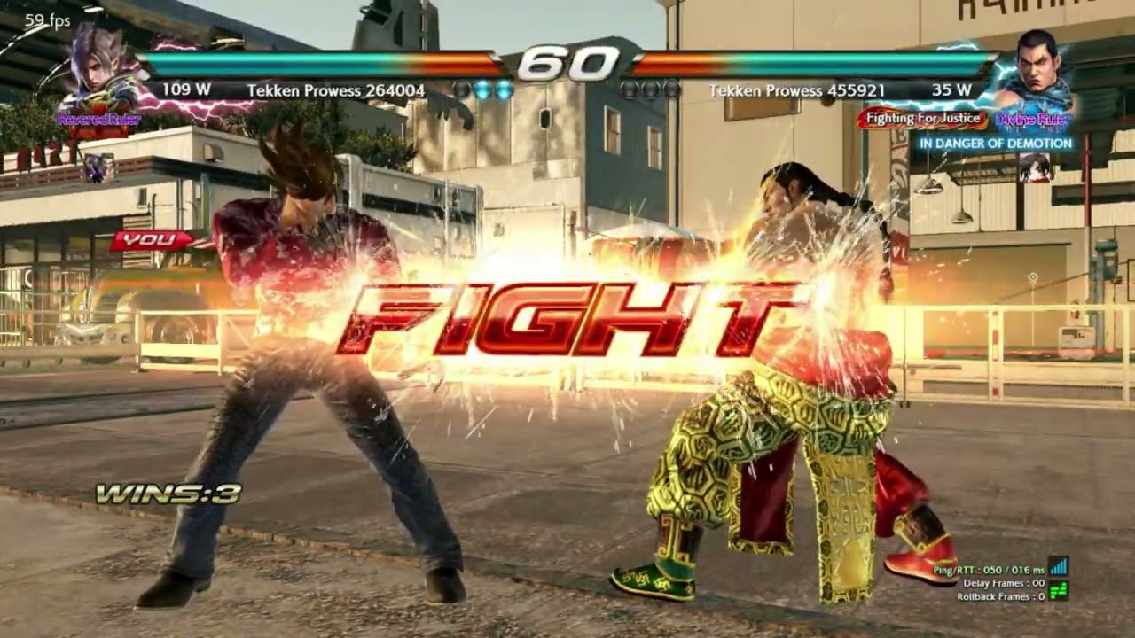 Tekken 7 Lars vs Feng | Sorry for Demotion