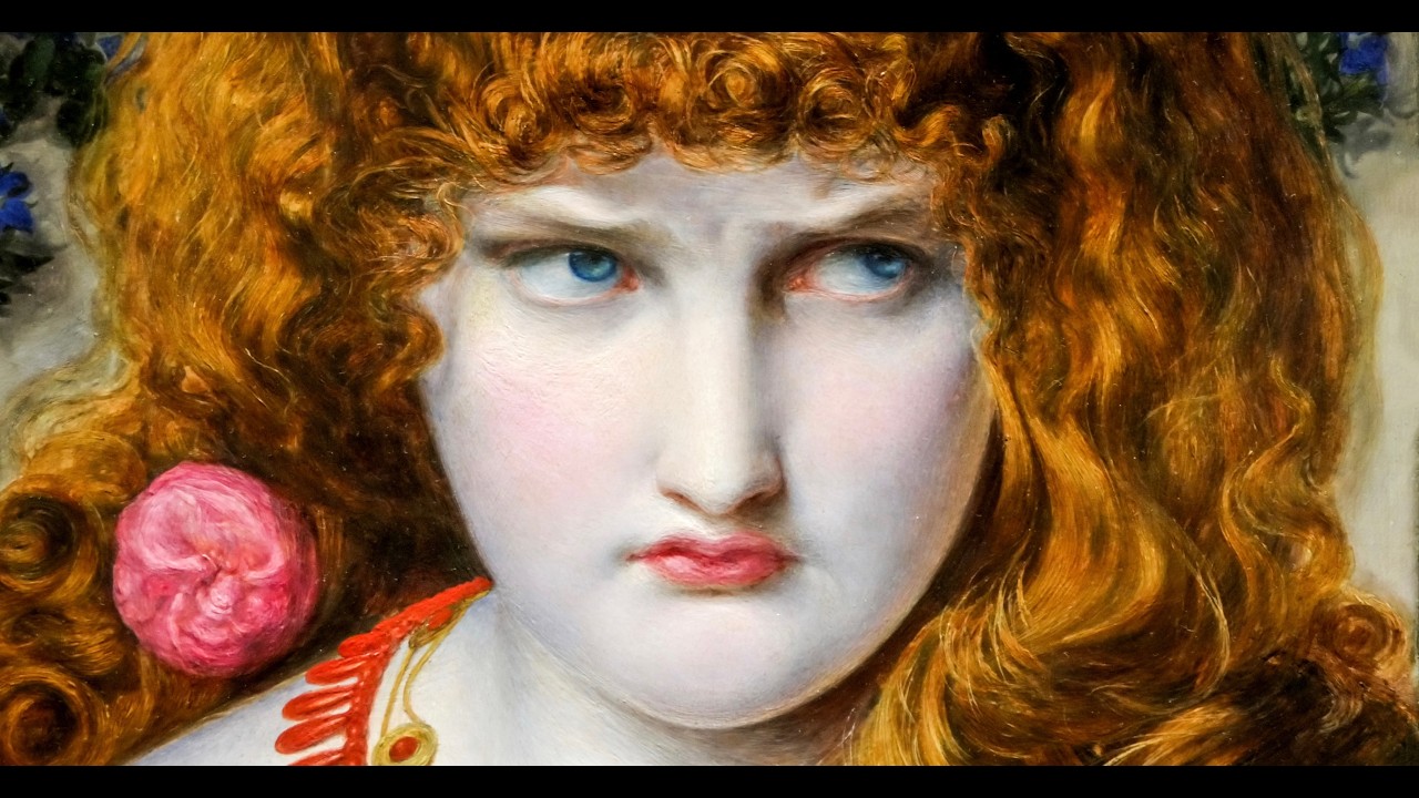 The Savage Sexy Meme Faces of Painter Frederick Sandys: Pre-Raphaelite, Mythology, Medea, Cassandra