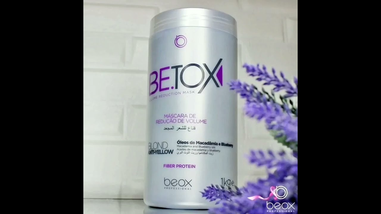 Alisamento sem Formol com o BE.TOX da Beox (Máscara de redução de volume)