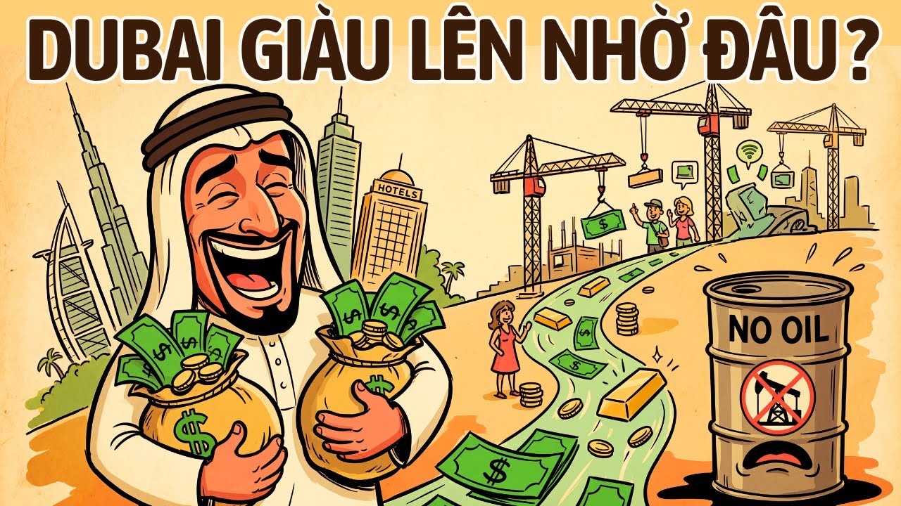 Dubai Không Giàu Nhờ Dầu Mỏ. Vậy Tiền Đến Từ Đâu?