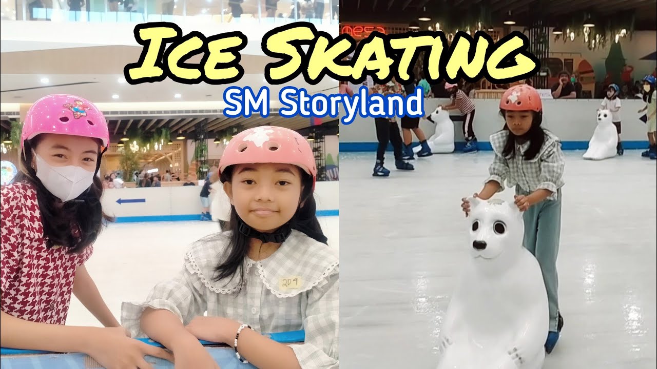 ICE SKATING AT SM SANTA ROSA LAGUNA| ICE SKATING FOR THE FIRST TIME