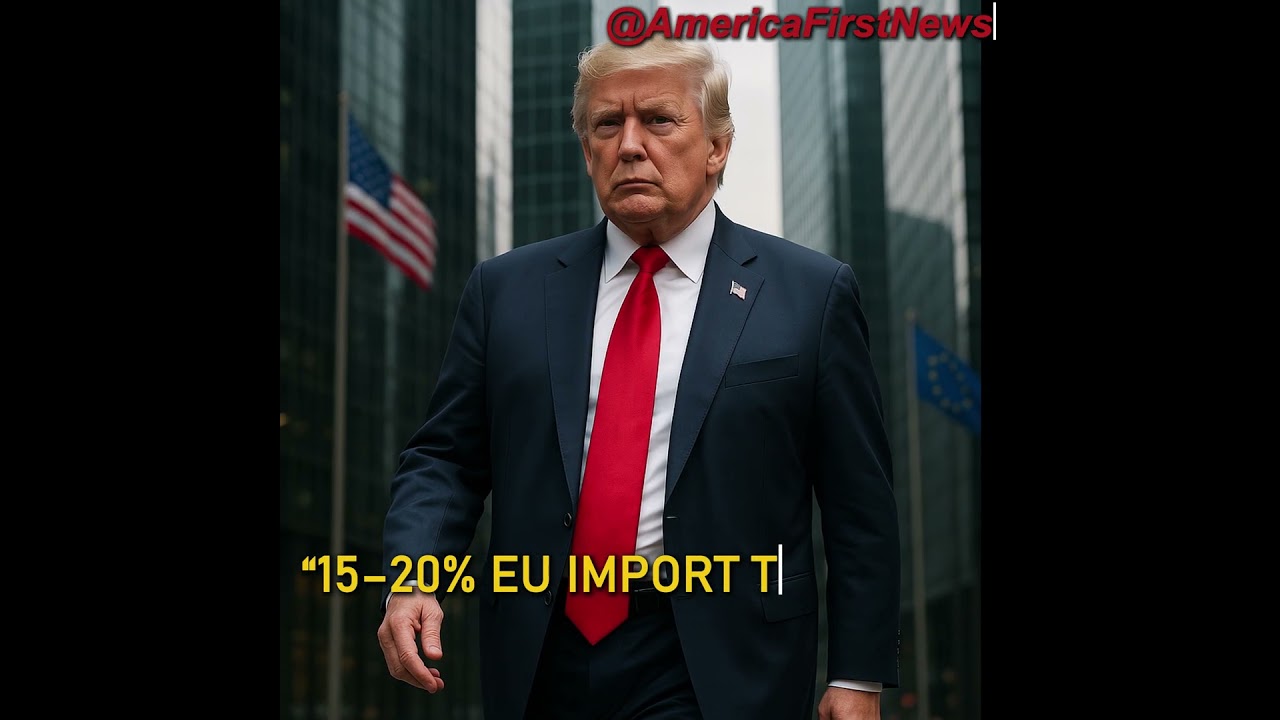 TRUMP&rsquo;S TARIFF BOMBSHELL: 15&ndash;20% EU Import Tax?