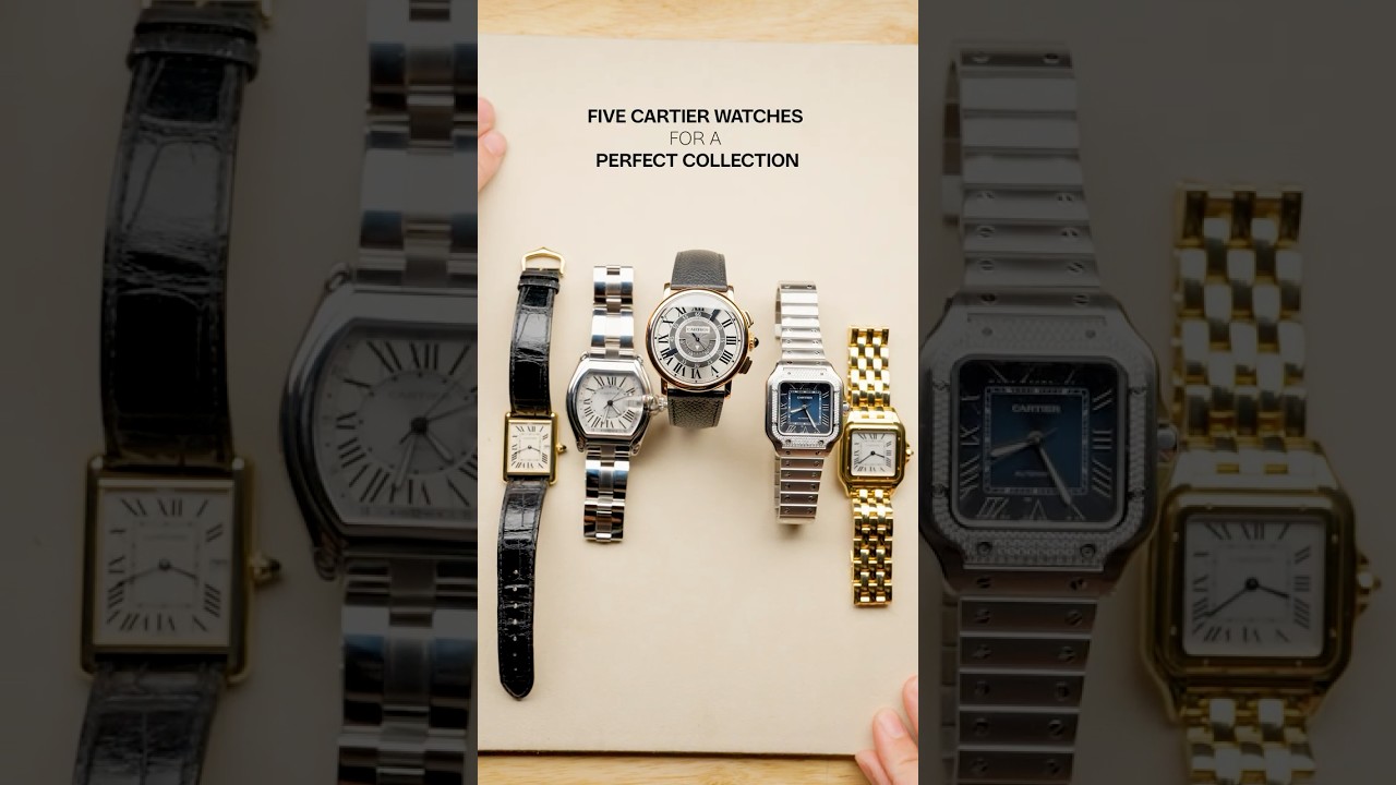 Five Cartier Watches for a Perfect Collection l SwissWatchExpo