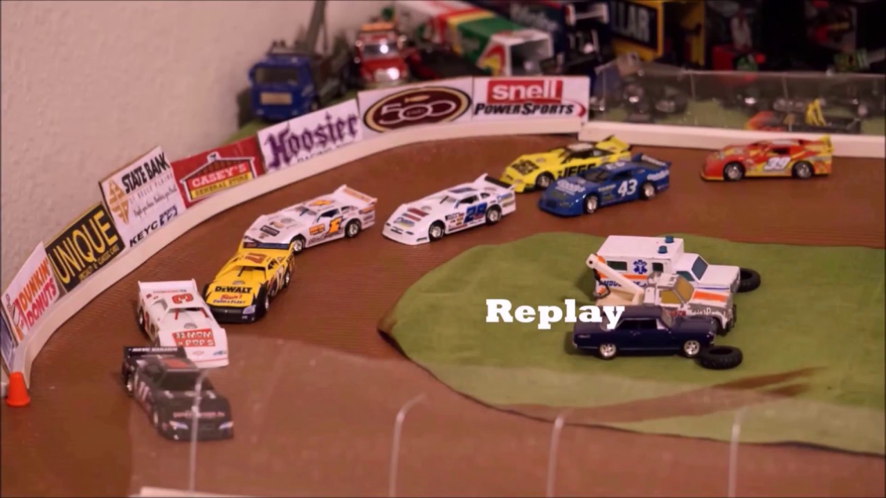 DIRT Nascar Stop Motion | Southern Minnesota Speedway | Spring Nationals