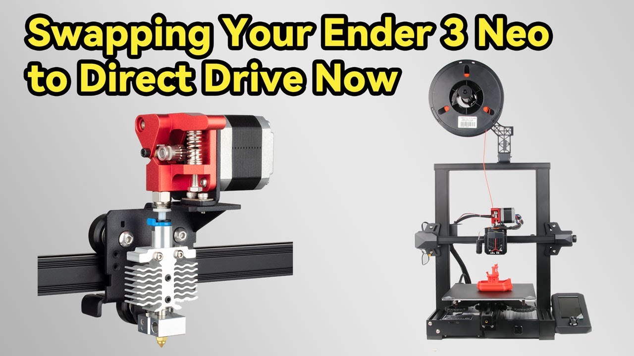 Swapping Your Creality Ender 3 Neo,V2 Neo to Direct Drive Now!