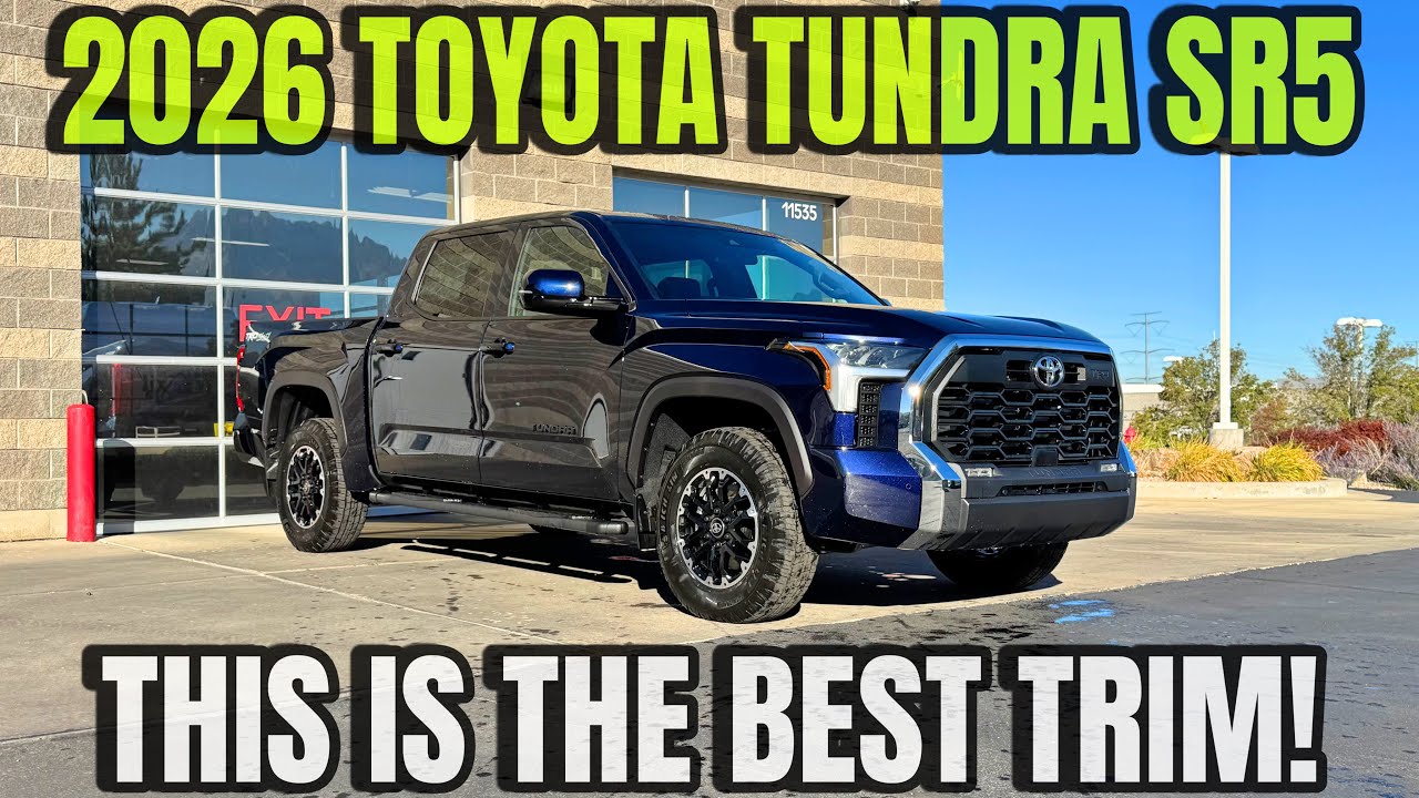 Toyota Tundra SR5 2026 года: узнайте, почему это лучший грузовик для покупки!