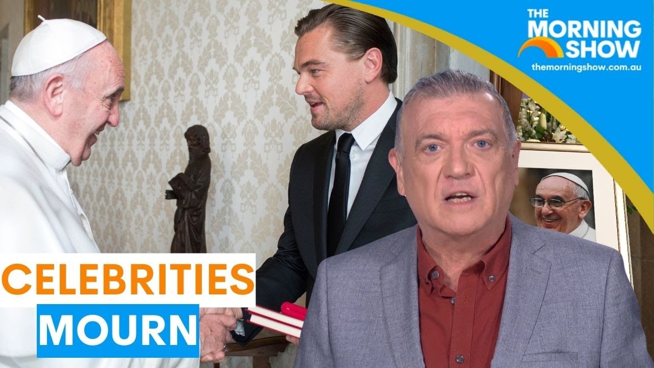 Celebrities mourn Pope Francis | Sunrise