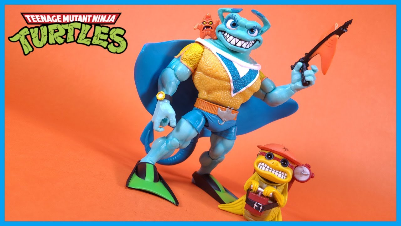 Super7 Ultimates! Teenage Mutant Ninja Turtles Wave 5 RAY FILLET Action Figure Review