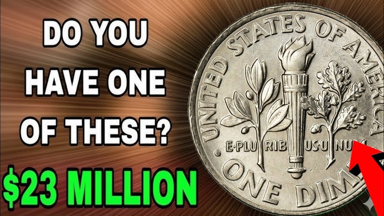 TOP 4 Rare One Dime Coins | 1968-D, 1969-D, 1989P, 1978-D | Big Value in Dollars