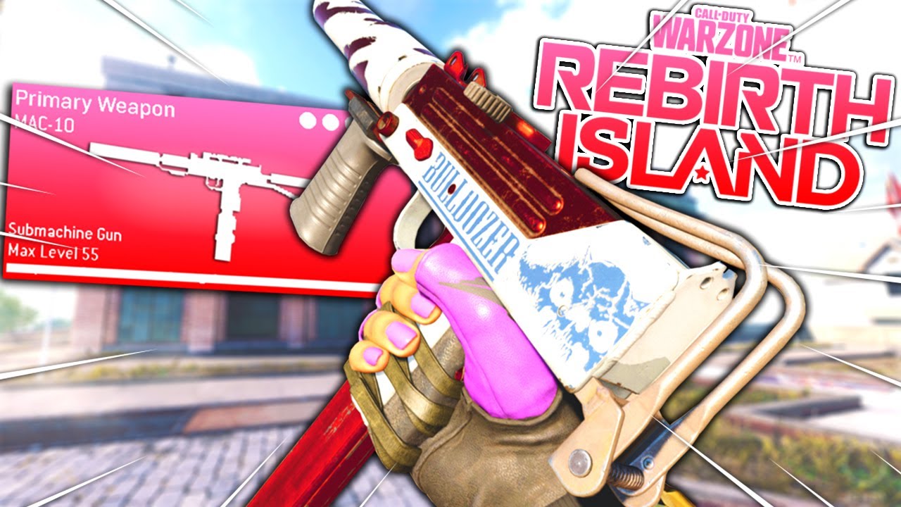 This MAC-10 Is INSANE On Rebirth Island! - *Best MAC-10 Setup* (Alcatraz - Warzone)