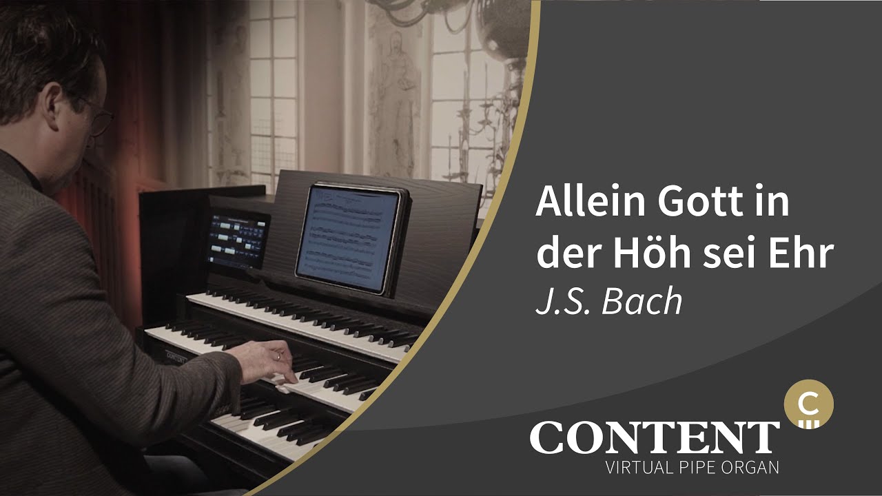 Ronald IJmker plays: Allein Got in der Höh sei Ehr | BWV676 | J.S. Bach | Cambiare Suite III