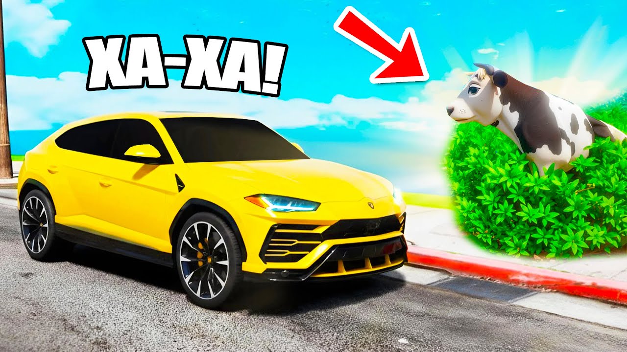 МЕН СИЫРҒА АЙНАЛЫП КЕТТІМ 😂 КӨЛІКТЕРМЕН ТЫҒЫЛЫСПАҚ!!! ГТА 5 қазақша