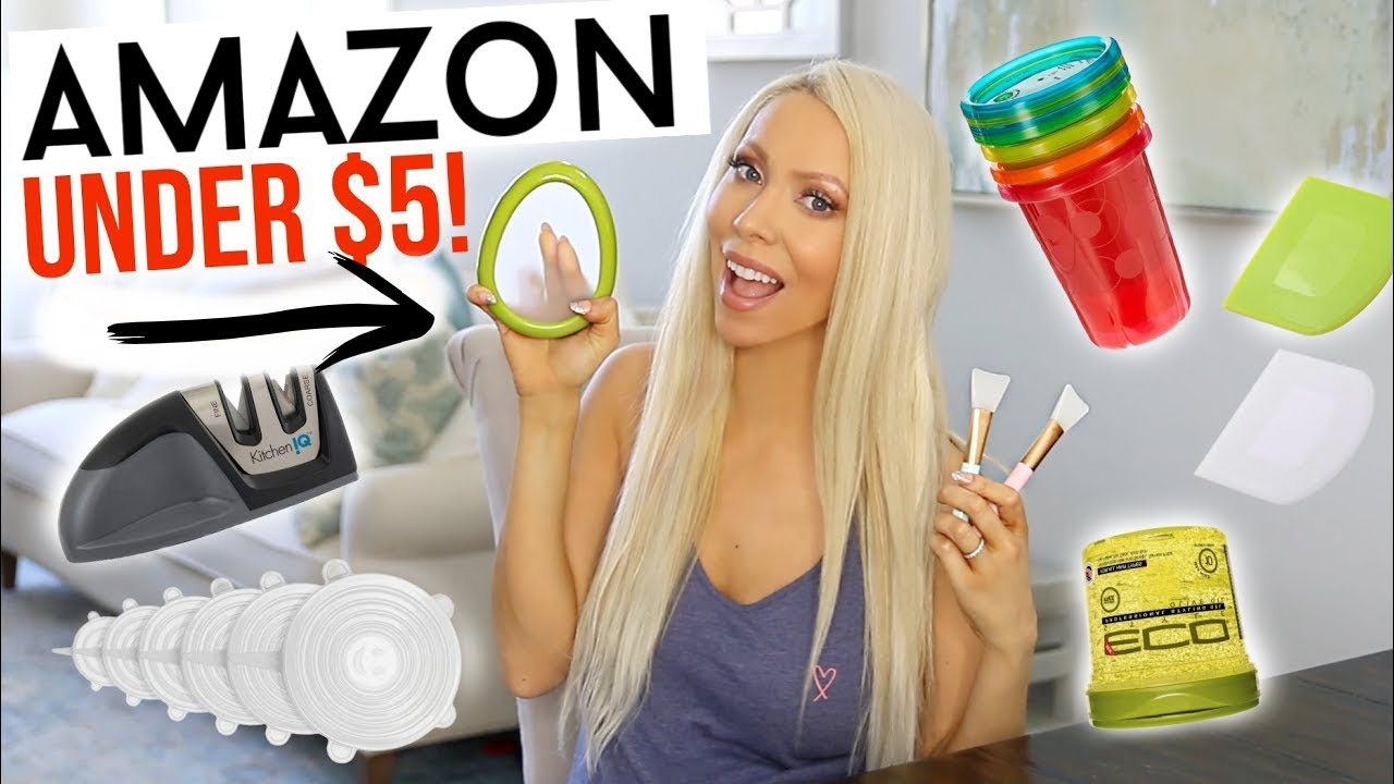 THE BEST AMAZON PRODUCTS UNDER $5!!