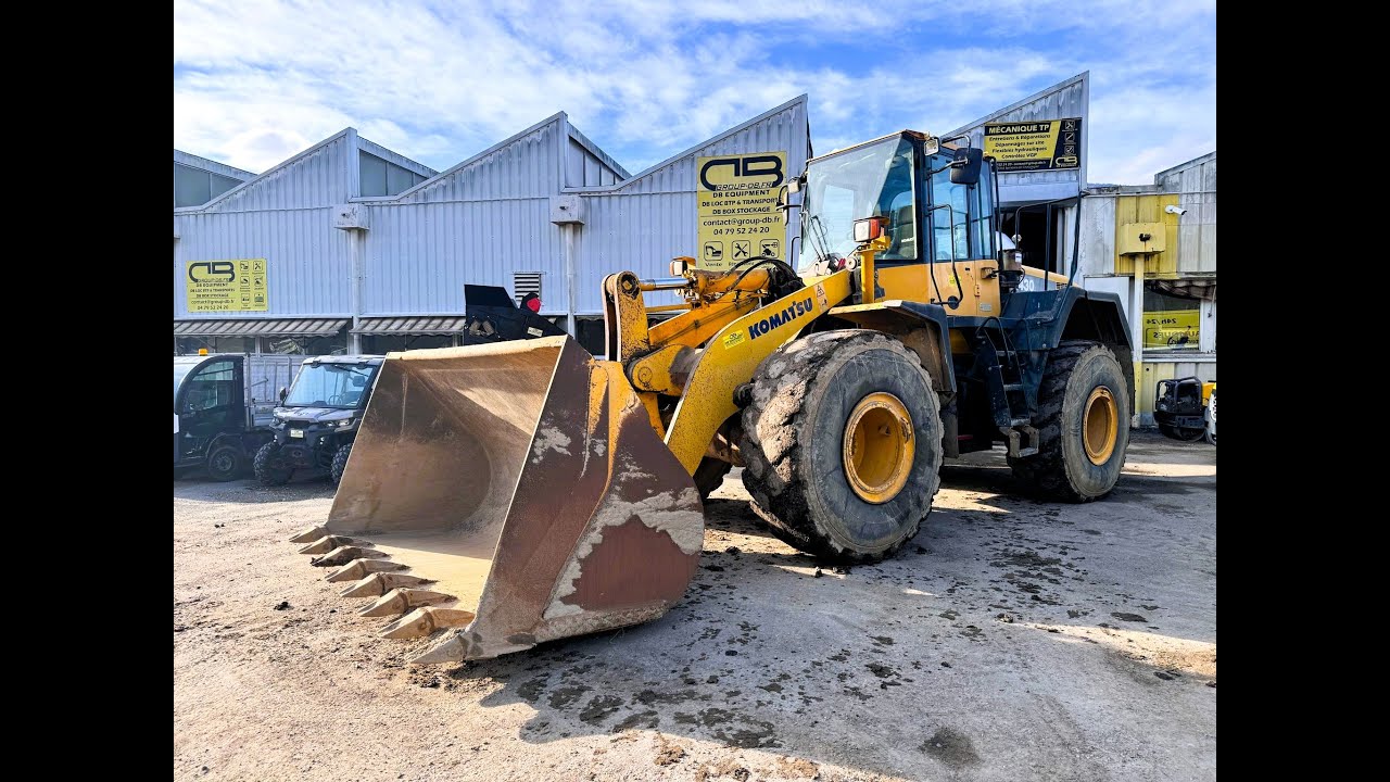 Chargeuse sur pneus 21T Komatsu WA430-6