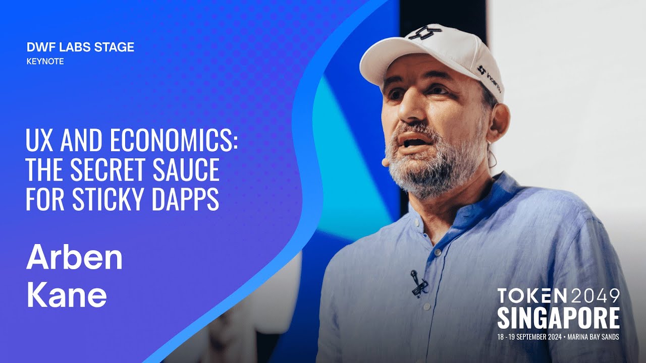 UX and Economics: The Secret Sauce for Sticky dApps - TOKEN2049 Singapore 2024